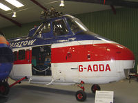 G-AODA - At Weston Super-mare Helicopter Museum. - by Andrew Simpson