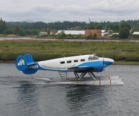 C-FGNR - Beech 18,Campbell River, B.C. Spit - by Caswell_John