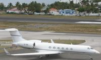 VP-BNL @ TNCM - park at the cargo ramp