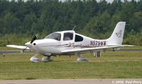 N579WW @ PVG - Getting some more fresh air as she taxis in
