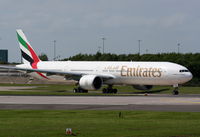 A6-EBX @ EGCC - Emirates - by Chris Hall