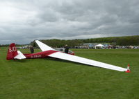 G-DBJD @ EGHP - GLIDERS ARE A BIT UNUSUAL AT POPHAM THIS ONE'S FROM LASHAM AND GOT A TUG FROM THERE TO GET IT HOME LATE AFTERNOON - by BIKE PILOT