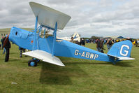 G-ABWP @ EGBP - 1932 Spartan Arrow at Kemble on Great Vintage Flying Weekend - by Terry Fletcher