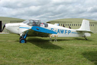 G-AWFP @ EGBP - Visiting Condor D.62B at Kemble on Great Vintage Flying Weekend - by Terry Fletcher