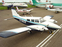 G-BACB @ EGMC - Parked at Southend. - by Andrew Simpson