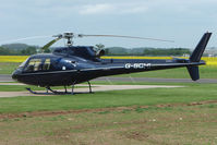 G-SCHI @ EGBW - Eurocopter AS350B2 at Wellesbourne - by Terry Fletcher