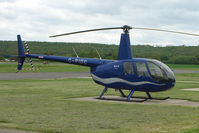 G-PIDG @ EGBW - R44 at Wellesbourne