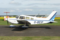 G-BEIP @ EGBW - Piper PA-28-181 at Wellesbourne - by Terry Fletcher