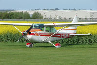 G-BUJN @ EGBW - Cessna 172N at Wellesbourne - by Terry Fletcher