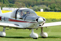 G-WAVV @ EGBW - Robin HR200 at Wellesbourne - by Terry Fletcher