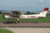 G-BWND @ EGBW - Cessna 152 at Wellesbourne in new colours