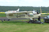 G-BVIV @ EGBW - Speedwing arrives on a trailer