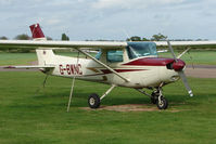 G-BWNC @ EGBW - Cessna 152 at Wellesbourne in new colours - by Terry Fletcher