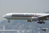 9V-SWR @ VHHH - Singapore Airlines
