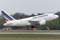 F-GUGG @ EDDF - take off from RW18W
