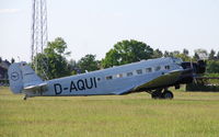 D-CDLH @ EDAD - Historical JU 52 D-AQUI on a further visit in her home town - by Holger Zengler