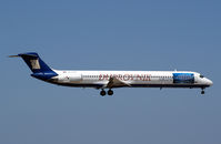 9A-CDD @ LMML - Dubrovnik Airlines MD-82 - by frankiezahra