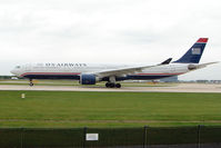 N271AY @ EGCC - US Airways A330 at Manchester UK - by Terry Fletcher