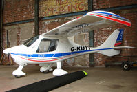 G-KUTI @ EGCB - Sports aircraft at City Airport Manchester (Barton)