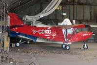G-CDKO @ EGCB - Savannah Jabiru at City Airport Manchester (Barton)