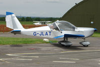 G-JLAT @ EGCB - EV-97 Eurostar at City Airport Manchester (Barton)