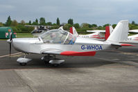 G-WHOA @ EGCB - Eurostar at City Airport Manchester (Barton)