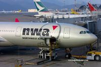 N818NW @ VHHH - Northwest Airlines