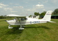 G-CBYZ - VISITING TECNAM AT BRIMPTON FLY-IN - by BIKE PILOT