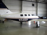 N345RP @ KUZA - Piper in hangar - by Connor Shepard