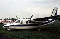 G-ASYA @ BQH - This Aero Commander was present at the 1977 Biggin Hill Air Fair. - by Peter Nicholson
