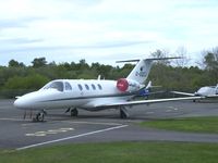 G-EDCJ @ EGLK - Cessna 525 - by Simon Palmer