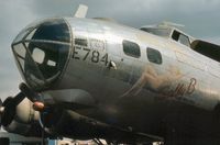 G-BEDF @ BQH - Sally B nose-art as she appeared at the 1977 Biggin Hill Air Fair. - by Peter Nicholson