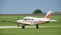 G-BNXE @ EGBK - PA-28 visiting Sywell - by Simon Palmer