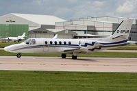 G-SPUR @ EGCC - LONDON EXECUTIVE AVIATION LTD - by Chris Hall