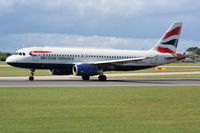 G-EUUC @ EGCC - British Airways - by Chris Hall