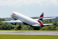 G-EUUC @ EGCC - British Airways - by Chris Hall