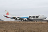 LX-UCV @ ELLX - Cargolux 747-400