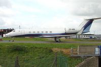 ZS-AOL @ EGGW - South African Gulfstream V at Luton - by Terry Fletcher