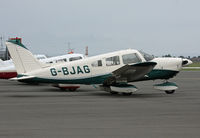 G-BJAG @ EGMD - PIPER PA 28 - by Martin Browne