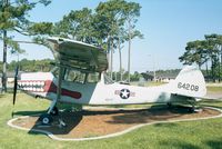 56-4208 - Cessna O-1E Bird Dog of USAF at Hurlburt Field historic aircraft park - by Ingo Warnecke