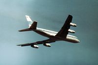 9K-ACN @ LHR - Kuwait Airways Boeing 707 departing Heathrow in the Spring of 1974. - by Peter Nicholson