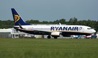 EI-DLG @ EGHH - Ryanair Boeing 737-8AS Leaving in the heat. - by Les Rickman