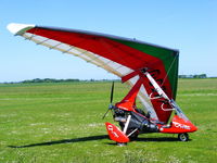 G-CDWP @ X4SO - Ince Blundell Microlight Airfield - by Chris Hall
