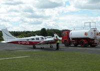 G-GFCD @ EGLK - CHARLIE DELTA GETTING SOME GO JUICE - by BIKE PILOT