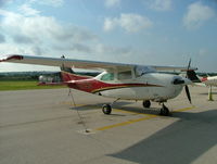 N1175Q @ KLUD - Cessna 210 parked at Decatur Airport - by B. Pine