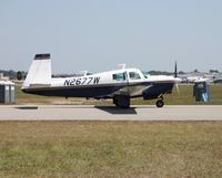 N2677W @ LAL - Mooney M20C