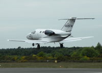 N826CM @ EGLK - BLINK MUSTANG ARRIVING RWY 25 - by BIKE PILOT