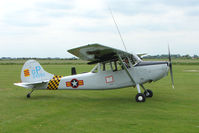 G-PDOG @ EGCL - Cessna 305C at 2009 May Fly-in at Fenland - by Terry Fletcher