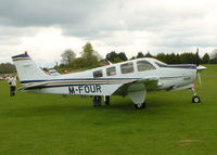 M-FOUR @ EGHP - THE SECOND OF TWO AIRCRAFT TO CARRY THIS REG. THE OTHER IS AN A36 - by BIKE PILOT