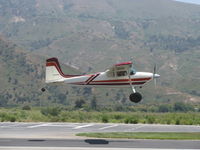 N2952C @ SZP - 1954 Cessna 180, Continental O-470 225 Hp, takeoff climb Rwy 22 - by Doug Robertson